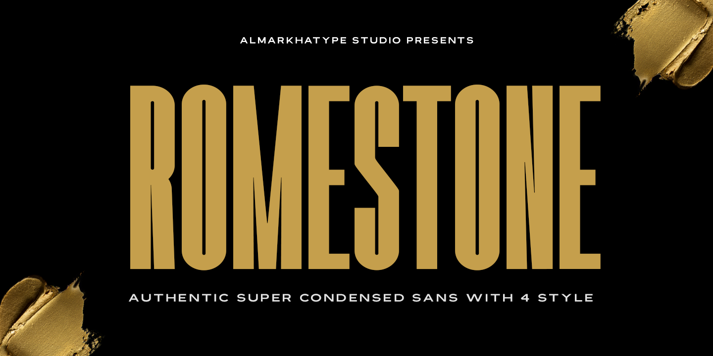 Font Romestone